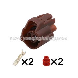 2pin  Auto wiring cable connector include terminals pins HD0248Y-2-21