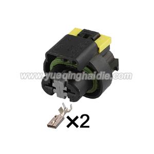 2pin Auto Wiring Cable Connector Include Terminals Pins 15470987