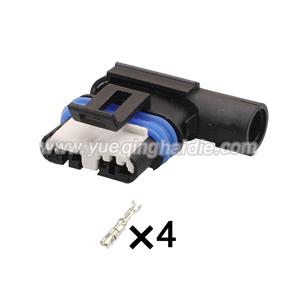 2pin  Auto wiring cable connector include terminals pins HD047-1.5-21