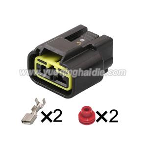 2pin wiring connector HD023B-6.3-21 QLW-A-2F-B