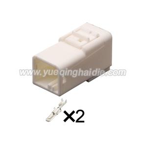 2pin wiring connector 9-144835-2 HD022-4.8-11