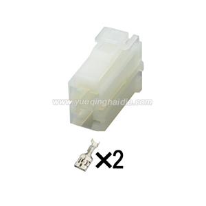 2 Pin wiring connector MG610557  HD022YD-9.5-21J