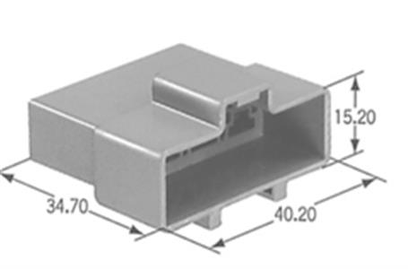 Auto connector  7122-6387-40