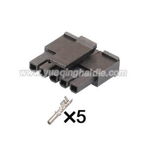 5pin  Auto wiring cable connector include terminals pins 43645-0500