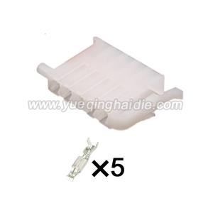 5pin  Auto wiring cable connector include terminals pins HD054Y-2.8-21