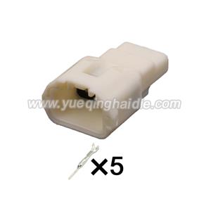 5pin Auto Wiring Cable Connector Include Terminals Pins 7282-7652