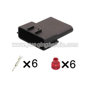 6pin wiring connector Inlude Terminals and Seals HD067-2-11