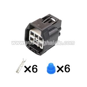6pin  Auto wiring cable connector include terminals pins HD063R-2.8-21 7287-1116-30
