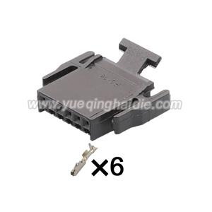 6pin Auto Wiring Cable Connector Include Terminals Pins HD0615-0.6-21 13726259