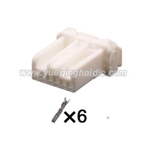 6pin Auto Wiring Cable Connector HD063Z-0.7-21 6098-7604