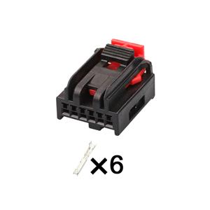 6pin Auto Wiring Cable Connector HD065Y-1.2-21 15499926