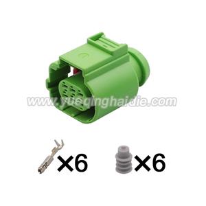 6pin Auto Wiring Cable Connector HD062D-1.5-21 4H0973713C