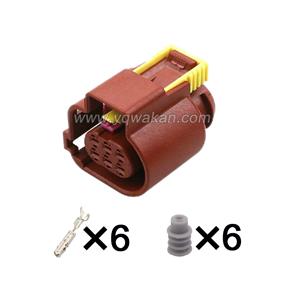 6pin Auto Wiring Cable Connector Include Terminals Pins HD065B-1.5-21 1928404902