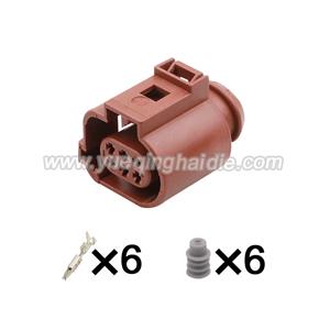 6pin wiring connector Inlude Terminals and Seals  HD069C-1.5-21 1J015973A