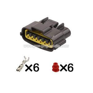 6pin wiring connector Inlude Terminals and Seals HD062B-2.2-21 6098-0146/6920-0082