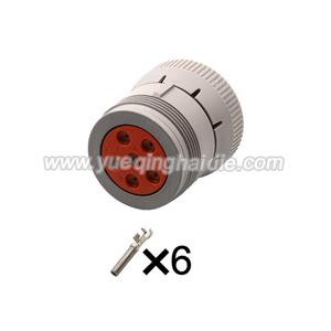 Auto wiring cable connector include terminals pins HD16-6-96S