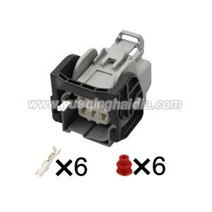 6 Pin wiring connector 90980-12656  HD063G-2.2-21J