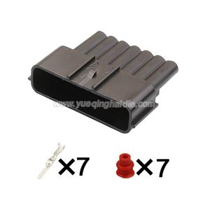 7pin  Auto wiring cable connector include terminals pins HD071B-2.2-11