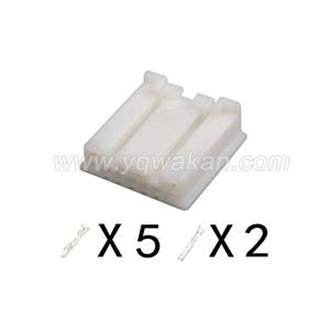 7pin Auto Wiring Cable Connector Include Terminals Pins 1318801-1
