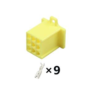 9pin wiring connector   HD091A-2.8-21Y