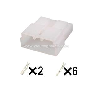 8pin wiring connector  HD081-3-6-11J