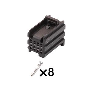 8pin  Auto wiring cable connector include terminals pins HD082Y-1-21