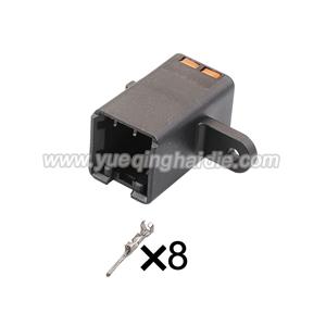 8pin  Auto wiring cable connector include terminals pins 1897695-2
