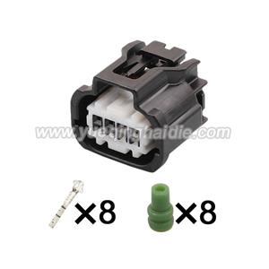 8pin  Auto wiring cable connector include terminals pins 6189-7608