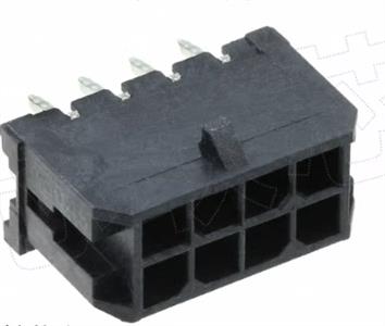 wiring connector  0430450828〈CONN HEADER VERT 8POS 3MM 〉