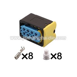 8pin Auto Wiring Cable Connector Include Terminals Pins 4-1670894-1/0-1670898-1
