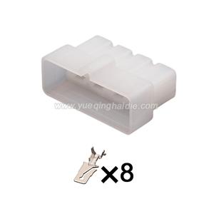 8pin Auto Wiring Cable Connector Include Terminals Pins 02965972