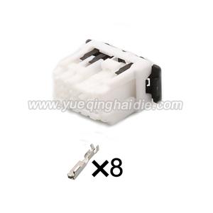 8 Pin connector with terminal 7223-6714