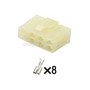 8 Pin wiring connector 172136-1  HD081R-6.3-21J