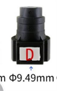 Blockage and consumption of pipe head lock buckle WJ972