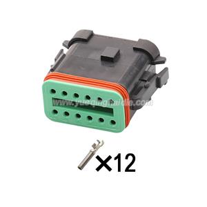 auto connector  DT06-12SB-EP06/W12S-P012