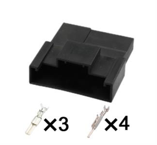 7pin Auto Wiring Cable Connector Include Terminals Pins  mating to 6RA971975